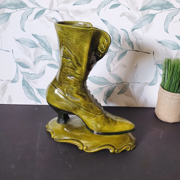 Vintage MCM Ceramic Boot - Picture 2 of 4